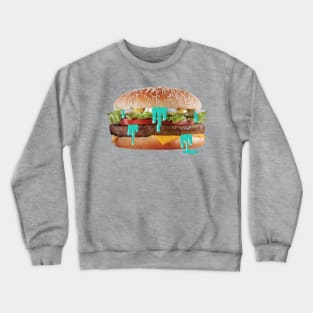 Trippy burger Crewneck Sweatshirt